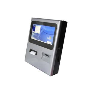 Wallmount Interactive IR Touchscreen Kiosk with QR code and Bar Code Reader and