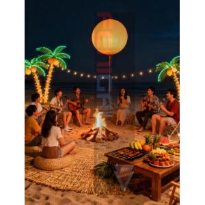 Decoration Inflatable Lighting Ball 400W RGB White Light w/DMX512 Ideal Balloon