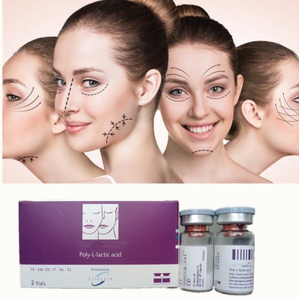 Poly L Lactic Acid Dermal Filler Cheek Butt Enlargement For Anti Aging Wrinkles