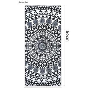 Antibacterial Microfiber Beach Towel Soft Lightweight