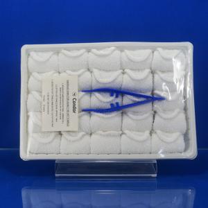 Refreshing bleach cotton disposable cold towels for airline
