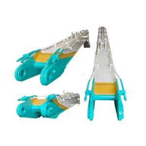 Pattern Custom Excavator Long Reach Boom 15.4M 18M Cx 350 B CAT320 For Komatsu