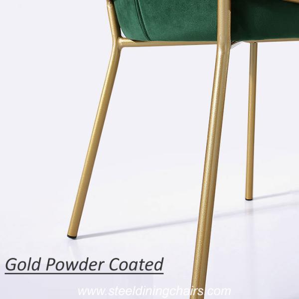 82CM Green Velvet Dining Chairs