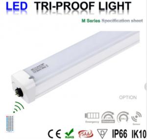 Cheap Super Size 140lm/W IP66 LED Tri Proof Light 40w Osram Driver Flick Free Driver 1200mm for sale