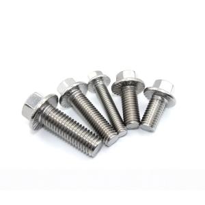Stainless Steel Hex Flange Bolt M8 M10 M12 Manufactured by ISO9001 2015