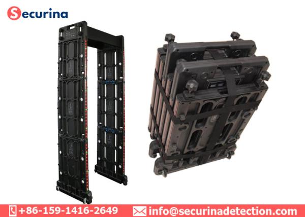 Lightweight Pass Through Metal Detector Security Threats Detection Weapon