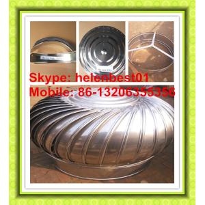China 1000mm largewind driven roof turbo ventilator for warehouse stainless steel on sale