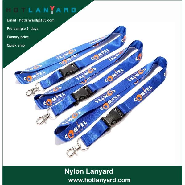 Quality Cheap Wholesale Custom Logo Neck Strap Polyester Woven Nylon Printing Sublimation Ribbon Heat Transfer ID Card Holder wholesale