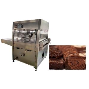 Two Level Sensors Pure Chocolate Enrober With Cooling Tunnel 1000mm Width