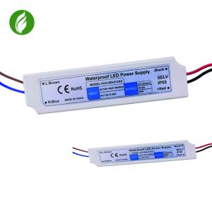 SAA Lightweight 24V LED Strip Power Supply , Flameproof LED Driver For LED Strip