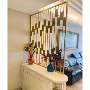 Low Maintenance Metal Room Divider For Indoor Decoration Screen Partitions
