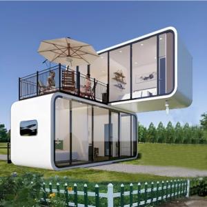 Cheap 6m Apple Capsule House Cabin Container Galvanized Steel Structure for sale