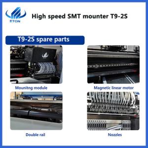136 Heads/ Feeder/ Stations Automatic SMT Pick Place Machine For LED Flexible