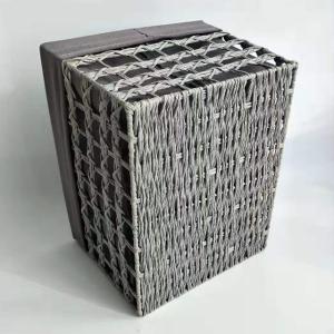 Handmade Collapsible Caster Sustainable Wire Basket With Wheels