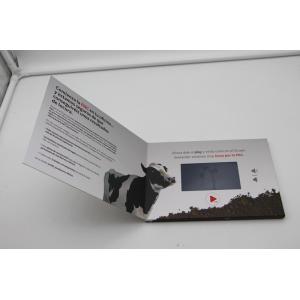 Cheap A4 A5 HD 7 Inch Screen LCD Video Mailer For Commercial / Party Invitation for sale