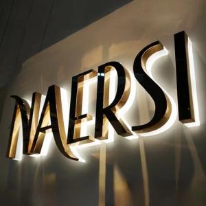 Custom Metal Store Front PC LED Front Sign 3D Business Custom LED Store Letter