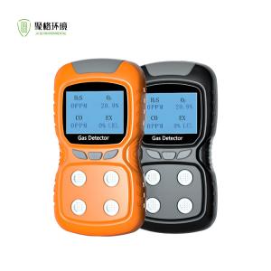 Cheap Rechargeable Diffusion 4 In 1 Gas Detector Portable Multi Gas Detector CO H2S Oxygen Ex Meter for sale