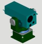0.01mm Angular Position Gyrcompass Testing Turntable High Swing accuracy and