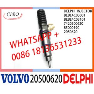 China Common Rail Fuel Diesel Injector BEBE4C03001 BEBE4C03101 20500620 85000190 7420500620  E1 for  VOL 9.0 LITRE TRUCK on sale