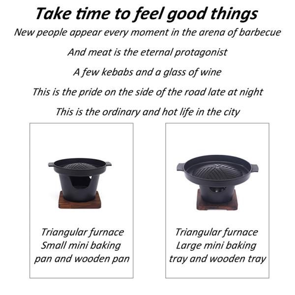 Aluminum Rectangular Flat Fry Reversible Roasting BBQ Grill Griddle