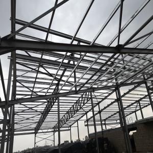Prefabricated Steel Structure Workshop with Q355 Frame and Sandwich Panels