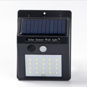 PIR Motion Sensor Solar LED Wall Light LED Garden Light 2W IP65 Waterproof