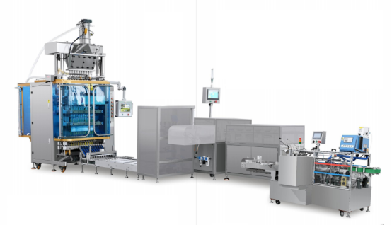 Multilanes Stick Production Line 220v 1.2kw 304 Stainless Steel Automatic