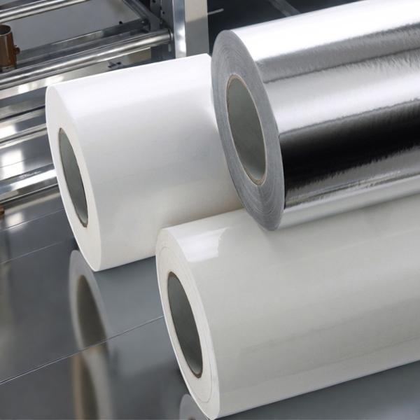 Initial Adhesion ≥16N 80g Coated Paper Printed Label Material on White Glassine