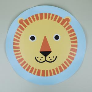 Customized Print Dining Table Mat Food Placemats Kids Silicone Placemat