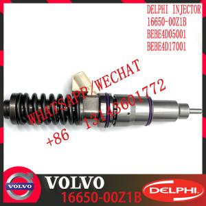 Diesel Engine Fuel injector 16650-00Z1B BEBE4D05001 BEBE4D17001 E3 for V-O-L-V