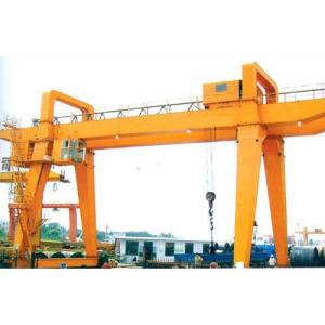 Double Beam Manual Travelling Gantry Crane / 120t - 32m - 22m /