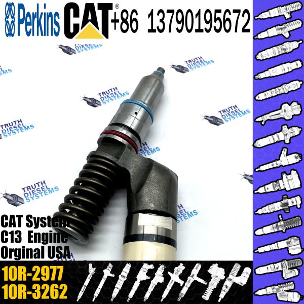 Diesel engine fuel injector 10R-3147 10R-2977 excavator C11 C13 diesel engine fuel Injector 10R-3147 10R-2977