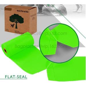 China Unscented, Leak-Proof, Earth-Friendly Dog Waste Bag Poop Bags Custom Printed Wholesale Biodegradable Pet Dog Poop Bag on sale