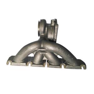 Sand Casting Manifold Auto Parts / Cast Iron Auto Parts High Precision