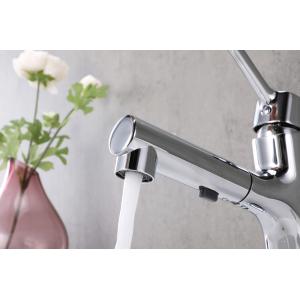 OEM ODM Bathroom Faucets With Pull Out Sprayer Rust Resistant Finish
