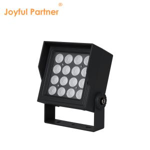 China Adjustable IP65 Outdoor LED Garden Low Voltage Spot Light Die-Casting Aluminum Material Square 130*130mm Single Color 3000K on sale