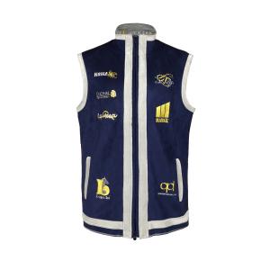 Custom Logo Embroidery Design Cotton Poly Softshell Unisex Work Vest Jacket With