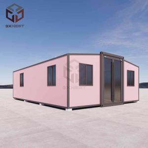 Tiny Prefab Expandable Roof Container House With EPS Sandwich Wall