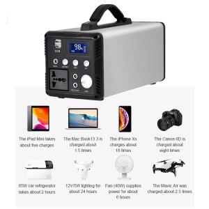 Off Grid Portable Power Station Generator 220V 500W With LiFePO4 Battery