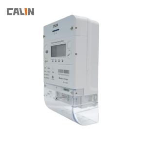 Two Way Communication Single Phase Watt Hour Meter Polycarbonate Build - In GPRS