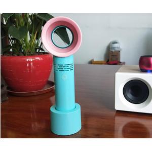 USB Mini Leafless Fan Portable Handheld Chargeable Mini Bladeless Fan
