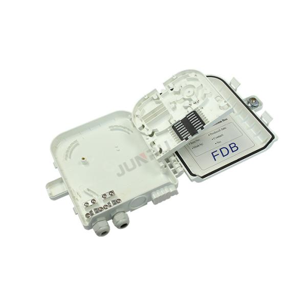 FTTH Fiber Terminal White Black IP65 Box Fiber Optic 8 Core Fiber Optic Cable ABS