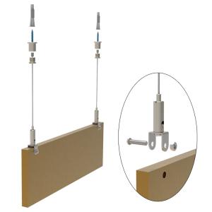 Customized Cable Gripper Hold Acoustic Ceiling Cable Hanging System