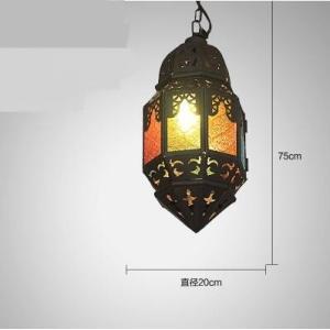 Bohemia Black coffee shop pendant lights Southeast pot color bar garden pendant
