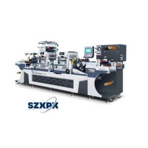 Speed Label Die Cutting Machine 3 Phase 380V/60A ±0.1mm Accuracy 360mm Max Cut
