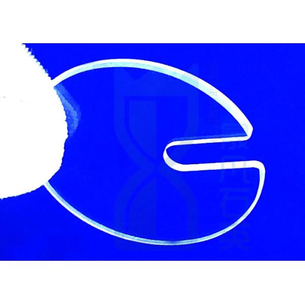 Quality 1200C SIO2 Precision Glass Machining Polished Quartz Glass Disc wholesale