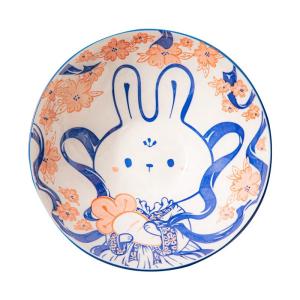 Ready To Ship In Stock Personalized Ceramic Bowls Gift Set Colorful Printed