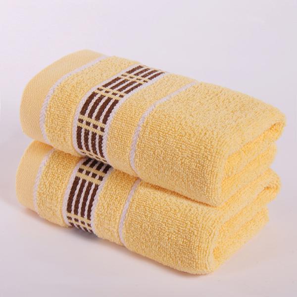 Towel pure cotton absorbent thickened soft plain gift household face towel cotton