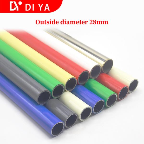 Quality Seamless 28mm Lean Tube With PE / ABS Coated wholesale