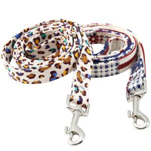 Durable Nylon Puppy Lead Set No Minimum Order Custom Dog Accessories